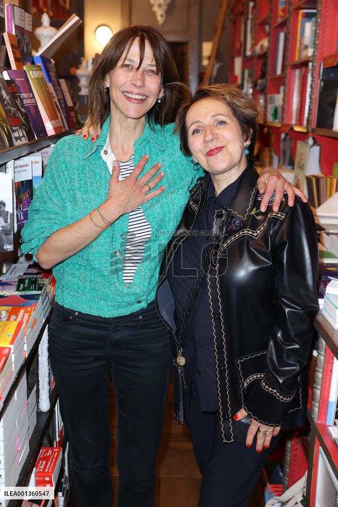 Sophie Marceau Book Signing - Paris
