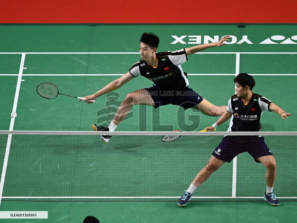 (SP)MALAYSIA-KUALA LUMPUR-BADMINTON-MALAYSIA MASTERS-MIXED DOUBLES
