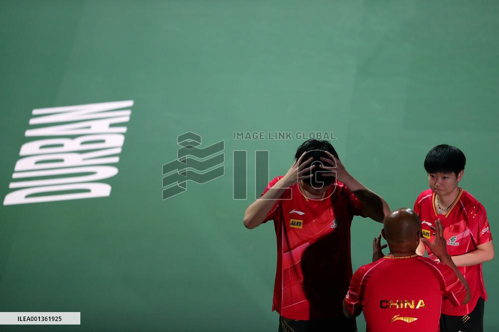 (SP)SOUTH AFRICA-DURBAN-ITTF-TABLE TENNIS-WORLD CHAMPIONSHIPS FINALS-MIXED DOUBLES
