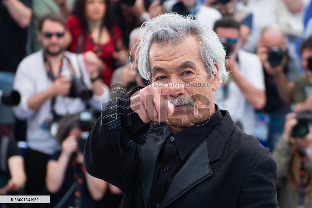 Cannes Perfect Days Photocall AM