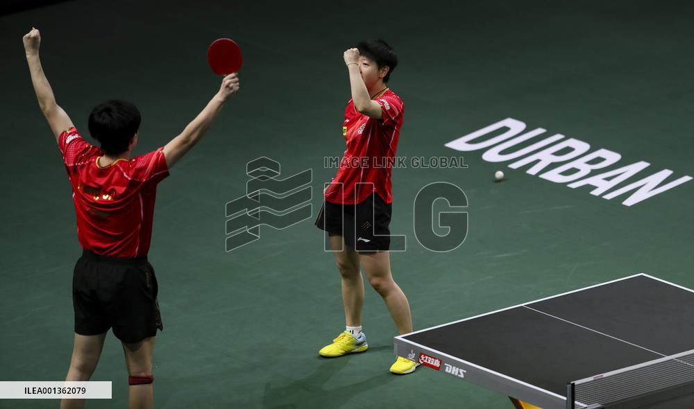(SP)SOUTH AFRICA-DURBAN-ITTF-TABLE TENNIS-WORLD CHAMPIONSHIPS FINALS-MIXED DOUBLES