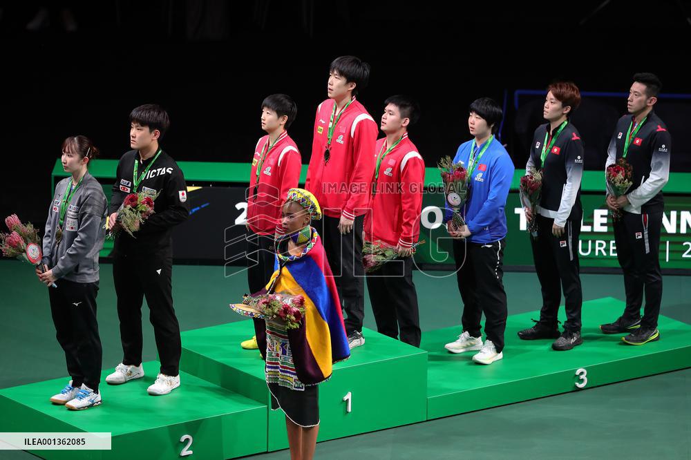 (SP)SOUTH AFRICA-DURBAN-ITTF-TABLE TENNIS-WORLD CHAMPIONSHIPS FINALS-MIXED DOUBLES