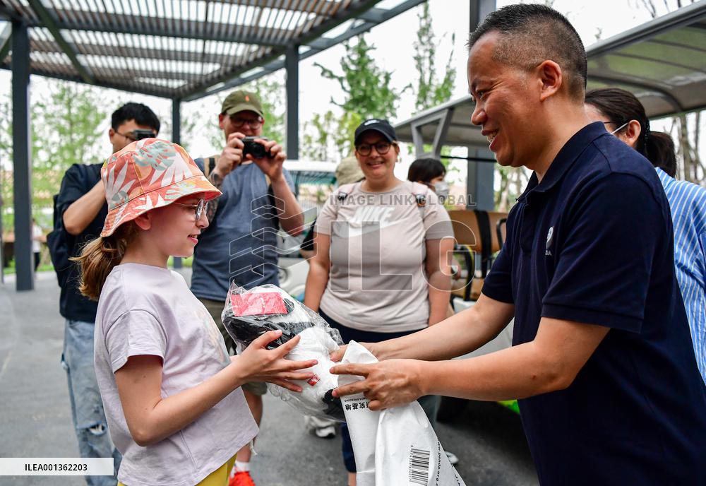 CHINA-SICHUAN-CHENGDU-FRENCH GIRL-RARE DISEASE-PANDA DREAM (CN)