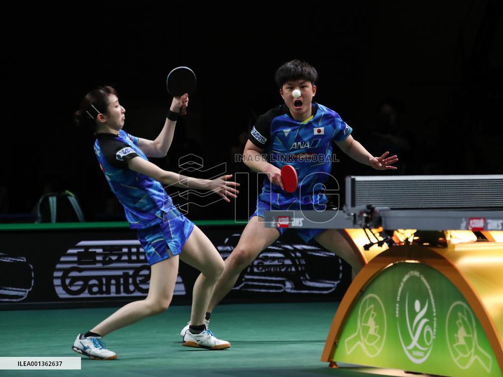 (SP)SOUTH AFRICA-DURBAN-ITTF-TABLE TENNIS-WORLD CHAMPIONSHIPS FINALS-MIXED DOUBLES