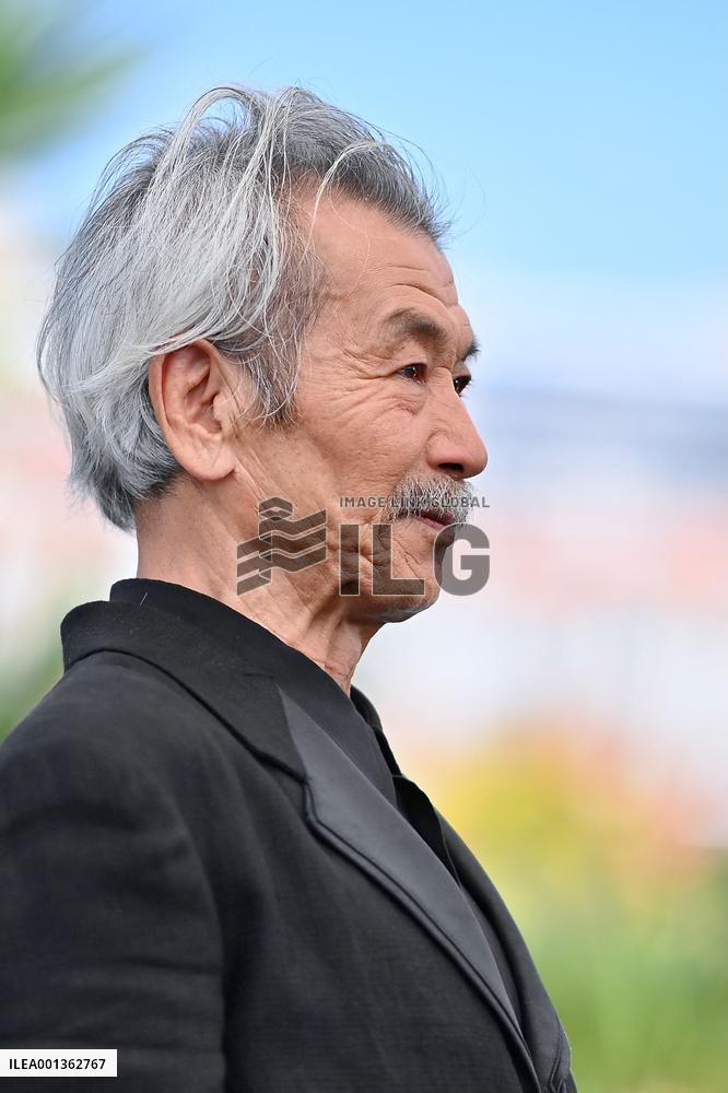 Cannes - Perfect Days Photocall