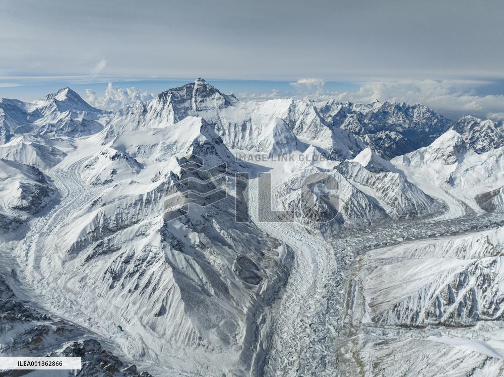 CHINA-MOUNT QOMOLANGMA-AERIAL VIEW (CN)