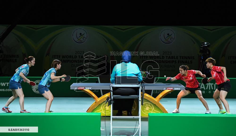 (SP)SOUTH AFRICA-DURBAN-ITTF-TABLE TENNIS-WORLD CHAMPIONSHIPS FINALS-WOMEN'S DOUBLES
