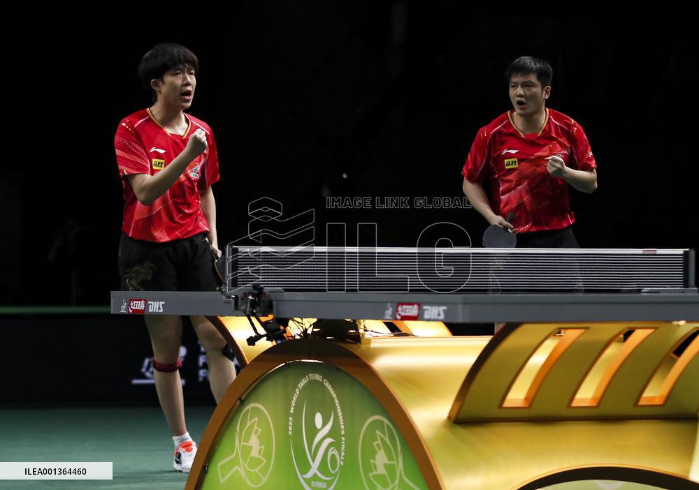 (SP)SOUTH AFRICA-DURBAN-ITTF-TABLE TENNIS-WORLD CHAMPIONSHIPS FINALS-MEN'S DOUBLES