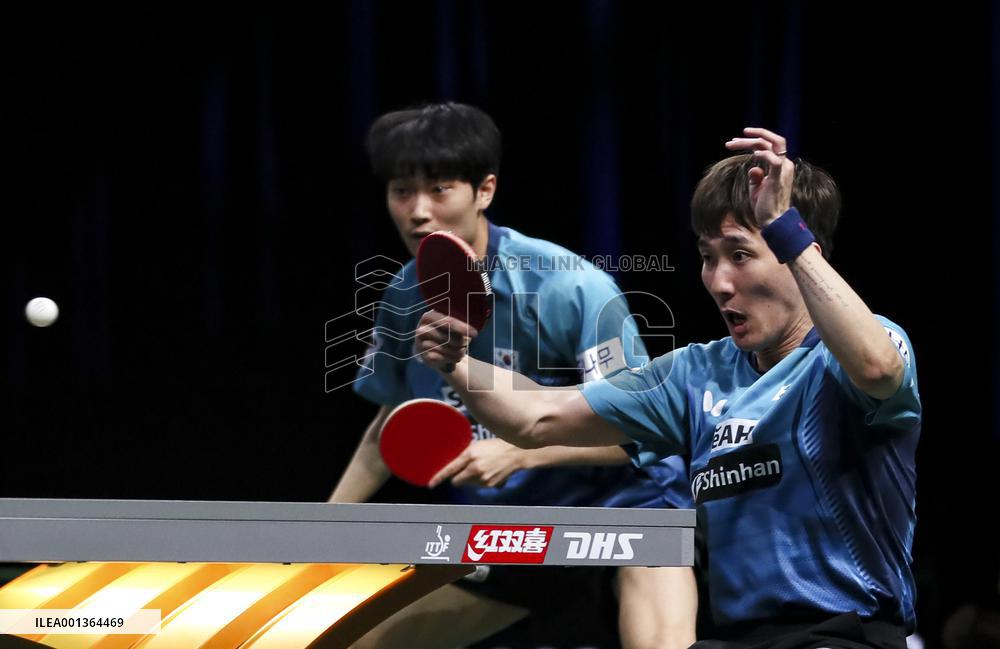 (SP)SOUTH AFRICA-DURBAN-ITTF-TABLE TENNIS-WORLD CHAMPIONSHIPS FINALS-MEN'S DOUBLES