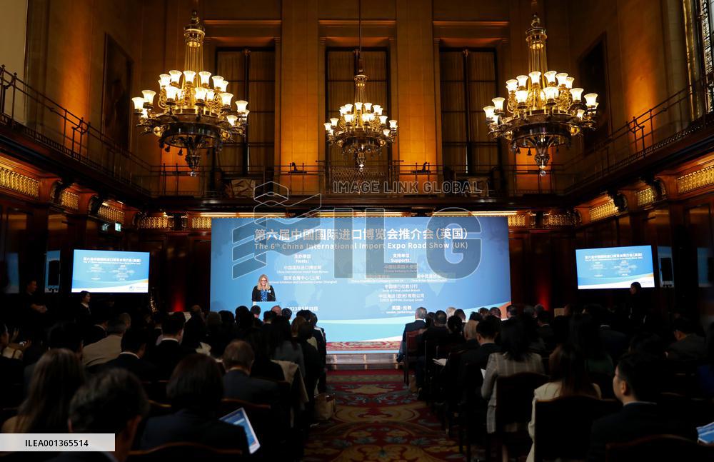 BRITAIN-LONDON-CHINA-CIIE ROADSHOW
