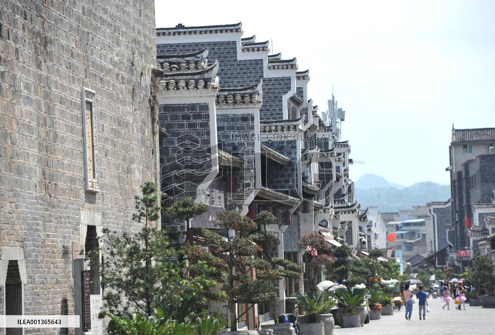 Ancient Residential Buildings In Qiandongnan