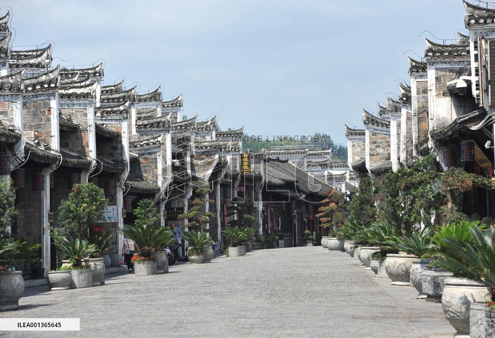Ancient Residential Buildings In Qiandongnan