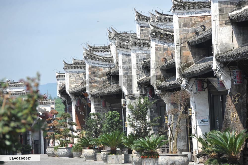 Ancient Residential Buildings In Qiandongnan