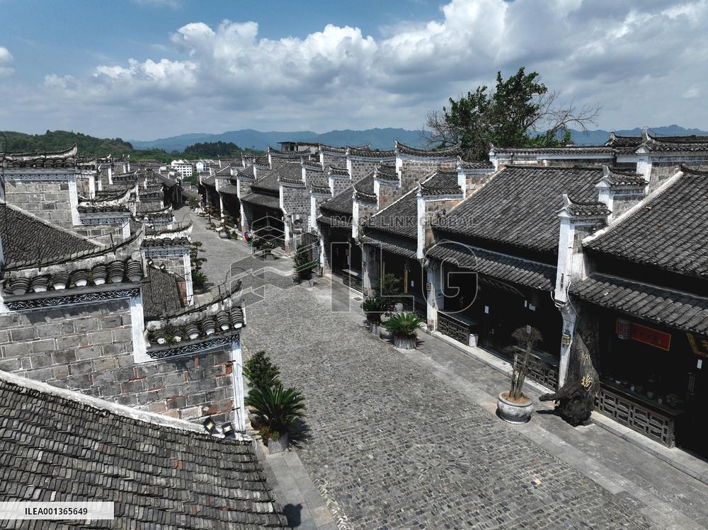 Ancient Residential Buildings In Qiandongnan