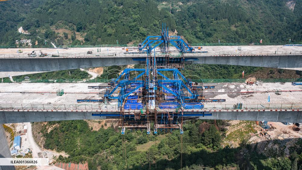CHINA-GUIZHOU-JINSHA-BRIDGE-CONSTRUCTION (CN)