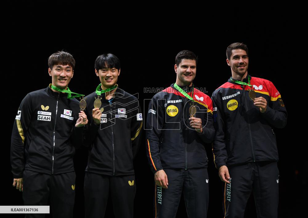 (SP)SOUTH AFRICA-DURBAN-ITTF-TABLE TENNIS-WORLD CHAMPIONSHIPS FINALS-MEN'S DOUBLES