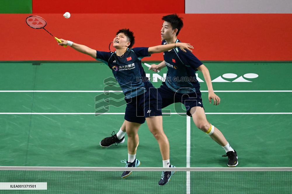(SP)MALAYSIA-KUALA LUMPUR-BADMINTON-MALAYSIA MASTERS-MIXED DOUBLES