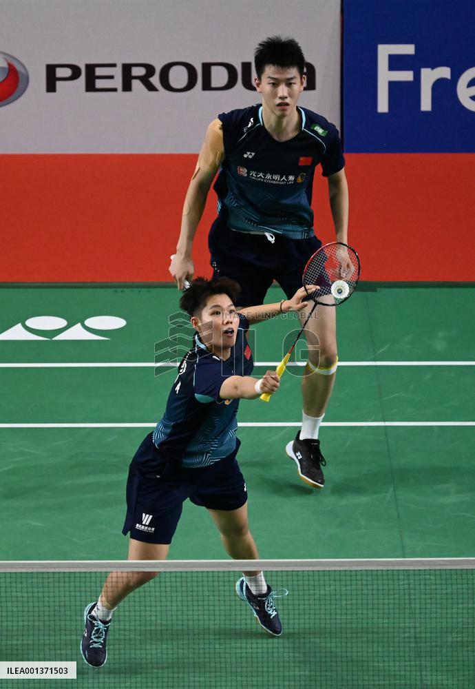 (SP)MALAYSIA-KUALA LUMPUR-BADMINTON-MALAYSIA MASTERS-MIXED DOUBLES