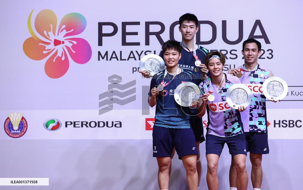 (SP)MALAYSIA-KUALA LUMPUR-BADMINTON-MALAYSIA MASTERS-MIXED DOUBLES