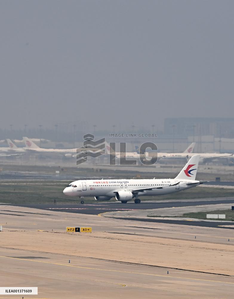(EyesonSci)CHINA-PASSENGER AIRCRAFT-C919-FIRST COMMERCIAL FLIGHT (CN)