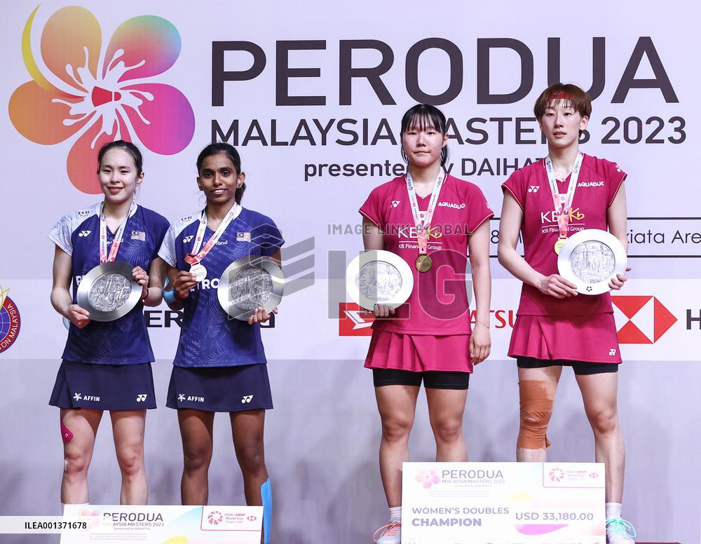 (SP)MALAYSIA-KUALA LUMPUR-BADMINTON-MALAYSIA MASTERS-WOMEN'S DOUBLES