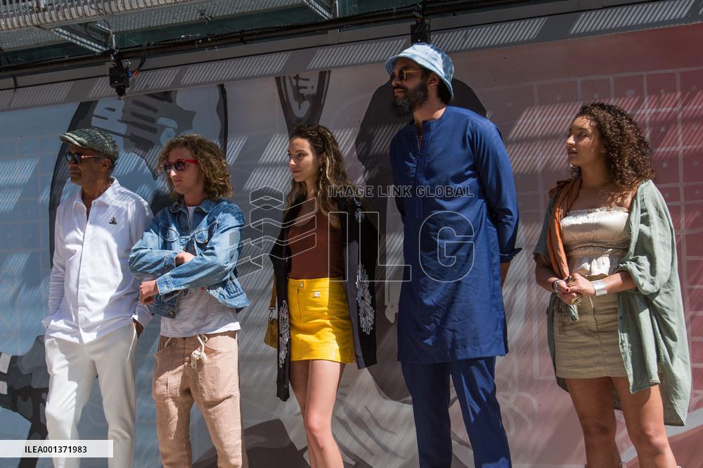 Roland-Garros 2023 - Inauguration Of The Yannick Noah Mural NB