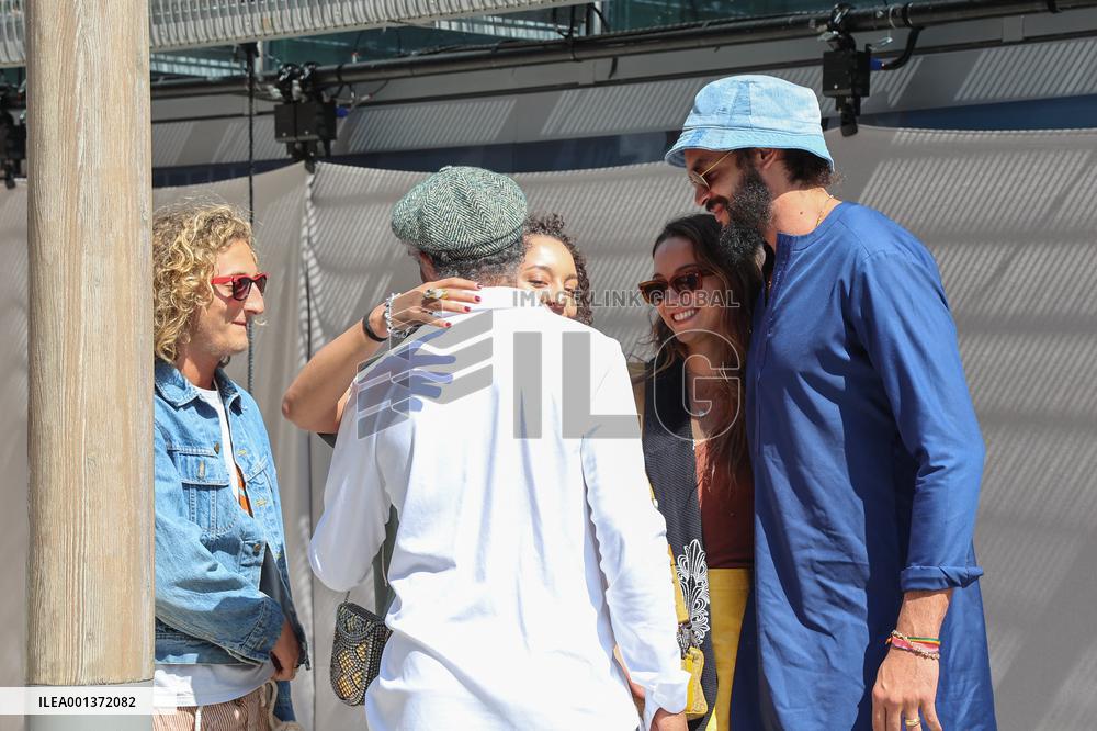 Roland-Garros 2023 - Inauguration Of The Yannick Noah Mural NB