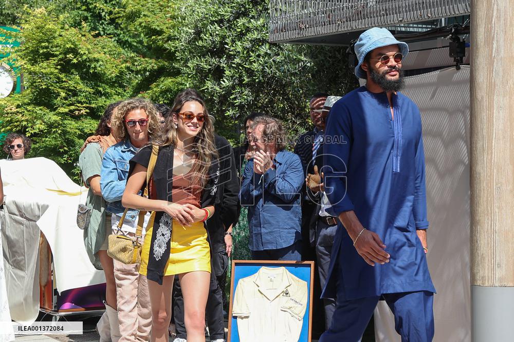 Roland-Garros 2023 - Inauguration Of The Yannick Noah Mural NB
