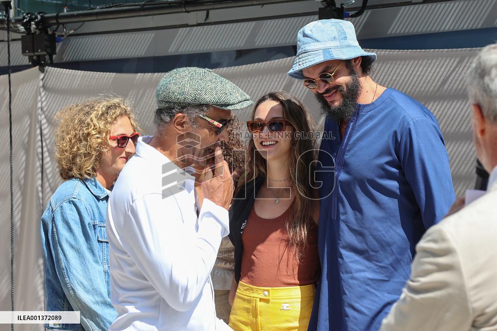 Roland-Garros 2023 - Inauguration Of The Yannick Noah Mural NB