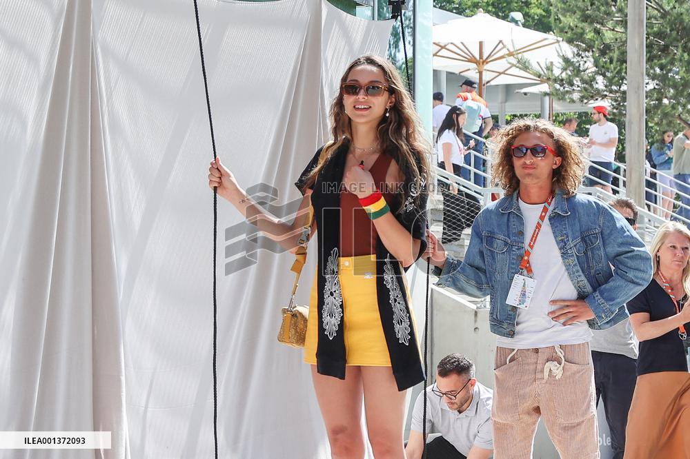 Roland-Garros 2023 - Inauguration Of The Yannick Noah Mural NB