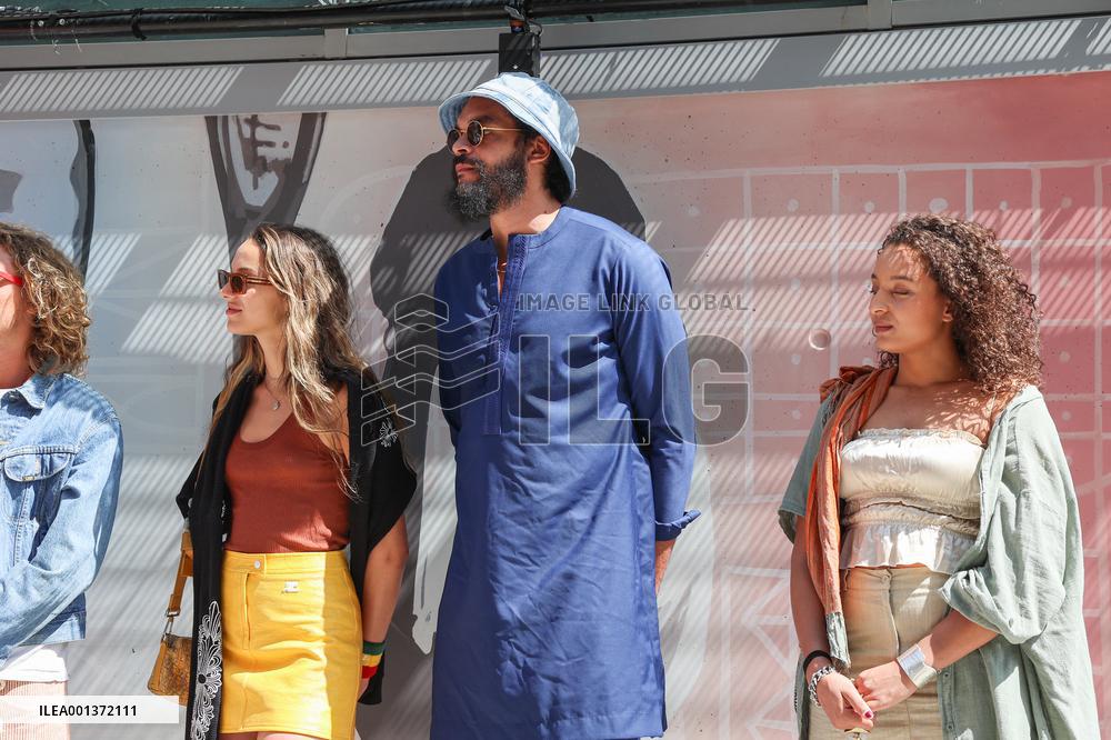 Roland-Garros 2023 - Inauguration Of The Yannick Noah Mural NB