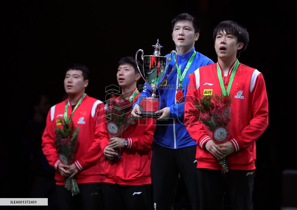 (SP)SOUTH AFRICA-DURBAN-ITTF-TABLE TENNIS-WORLD CHAMPIONSHIPS FINALS-MEN`S SINGLES-FINAL