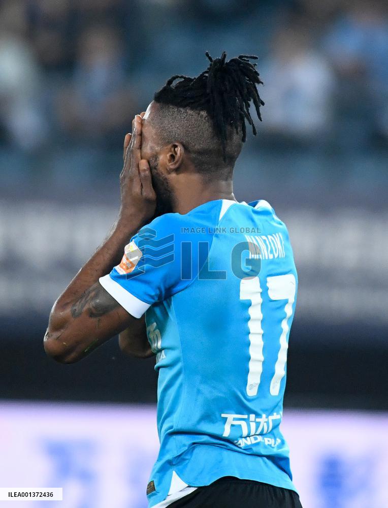 (SP)CHINA-DALIAN-FOOTBALL-CSL-DALIAN PRO VS TIANJIN (CN)