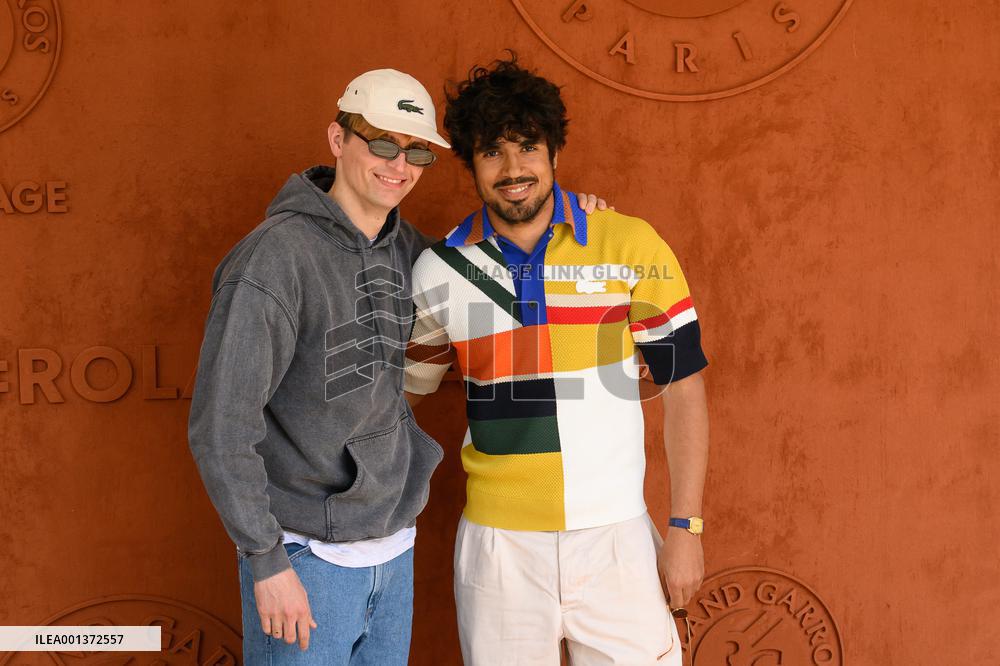 French Open - VIPs Pose At The Village