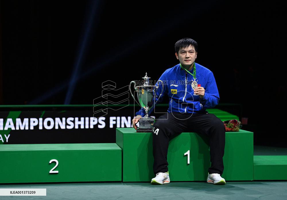 (SP)SOUTH AFRICA-DURBAN-ITTF-TABLE TENNIS-WORLD CHAMPIONSHIPS FINALS-MEN`S SINGLES-FINAL