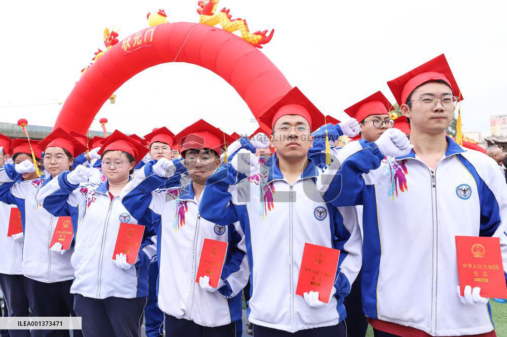 Senior Three Students 18th Coming-of Age Ceremony