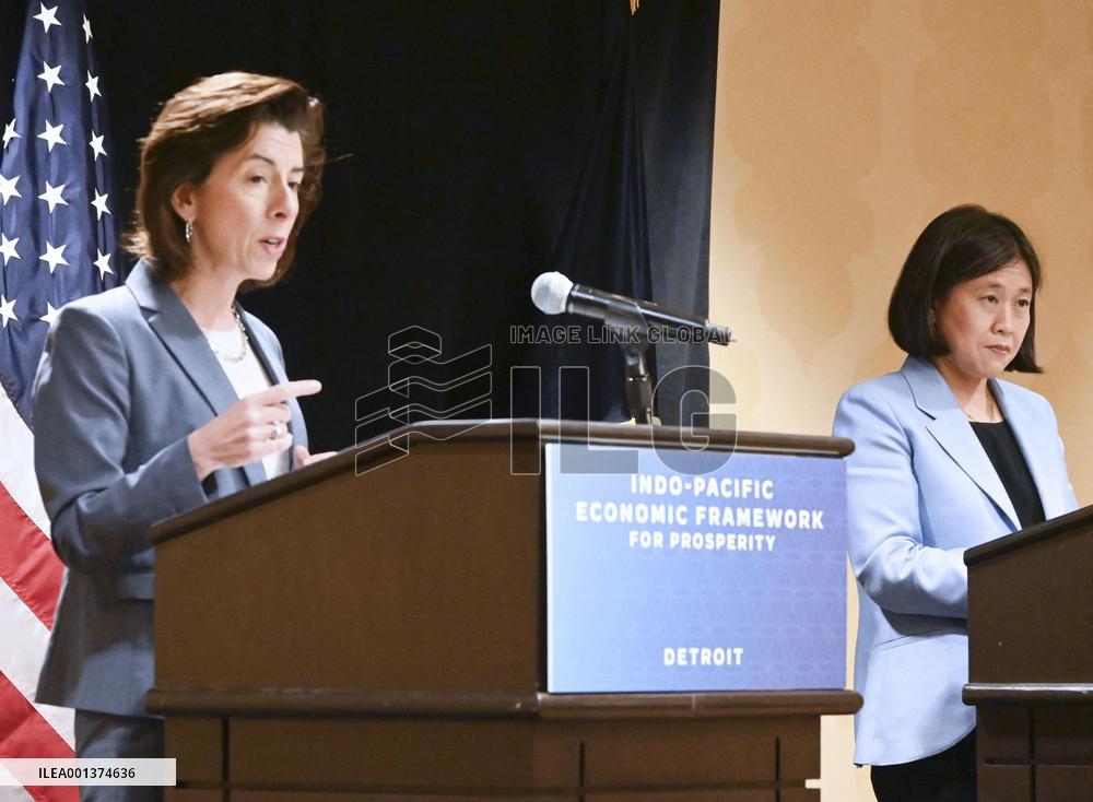 Indo-Pacific Economic Framework meeting in Detroit