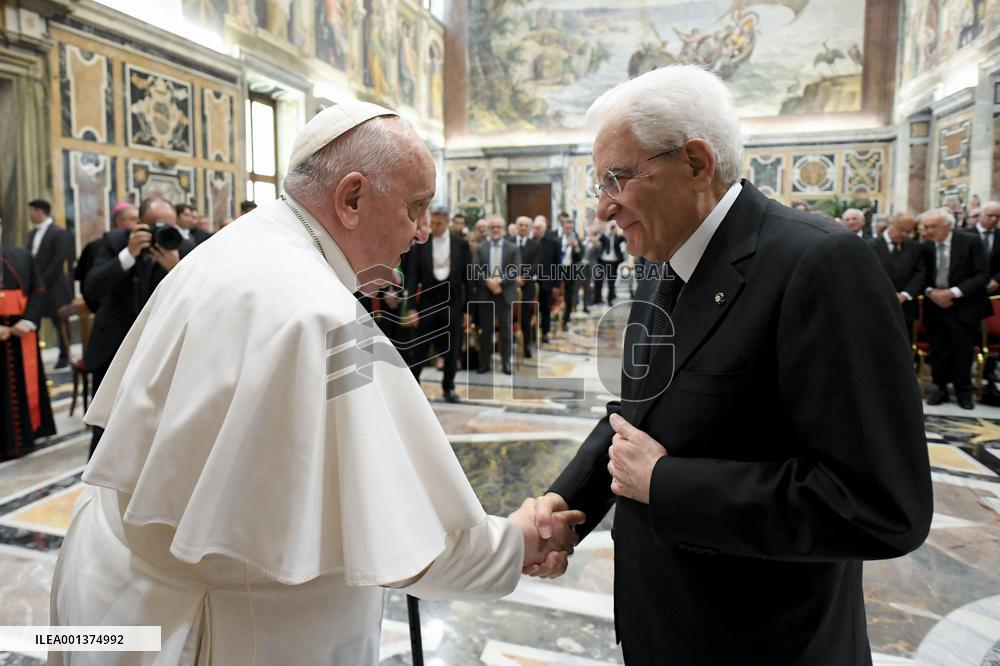 Presentation Of The Brescia Paul VI Award - Vatican
