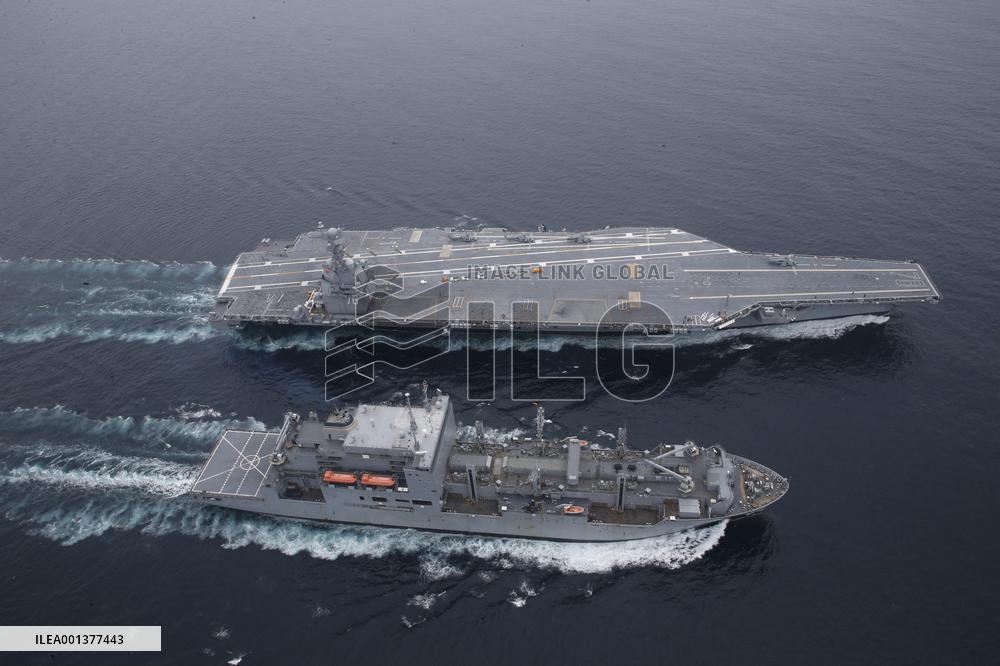 USS Gerald R. Ford The Lead Ship Of Her Class Of US Navy Aircraft Carriers
