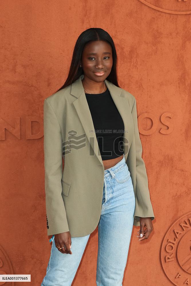 Roland Garros 2023 - Celebrities at Village - Day 3 NB