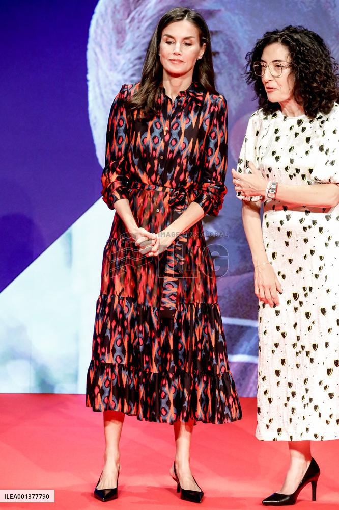 Queen Letizia Presides World Red Cross and Red Crescent Day Event - Madrid