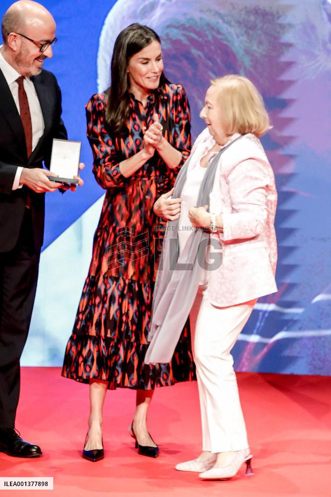 Queen Letizia Presides World Red Cross and Red Crescent Day Event - Madrid