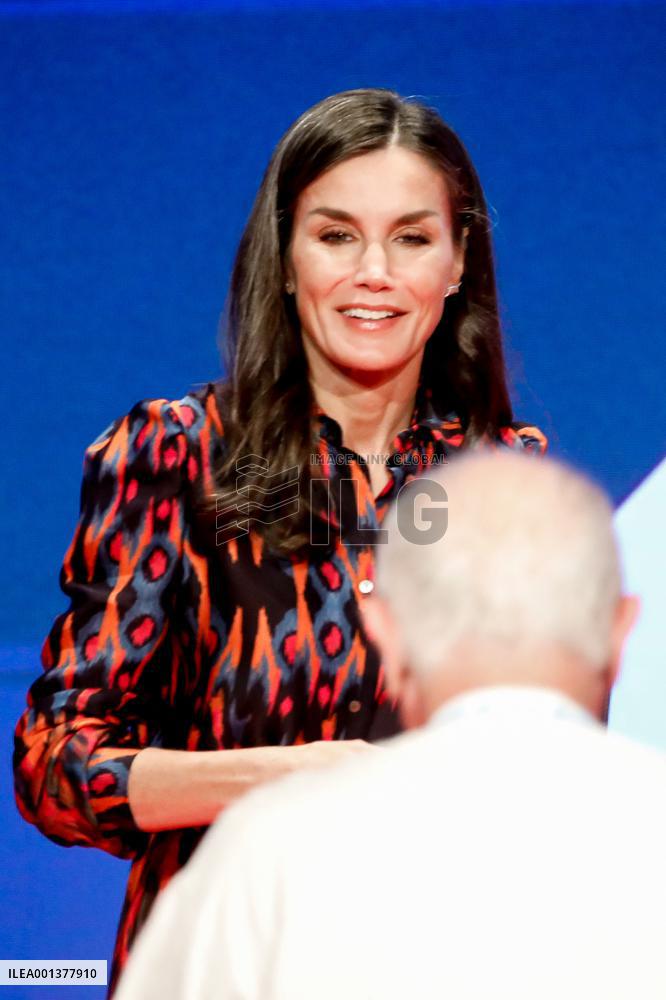 Queen Letizia Presides World Red Cross and Red Crescent Day Event - Madrid