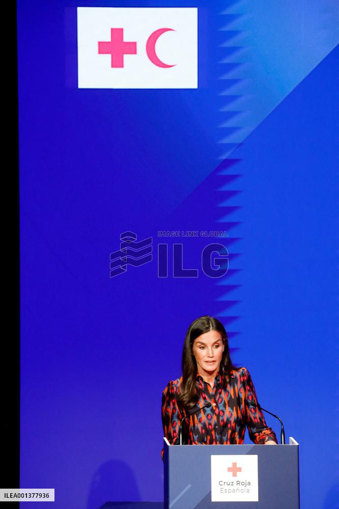 Queen Letizia Presides World Red Cross and Red Crescent Day Event - Madrid