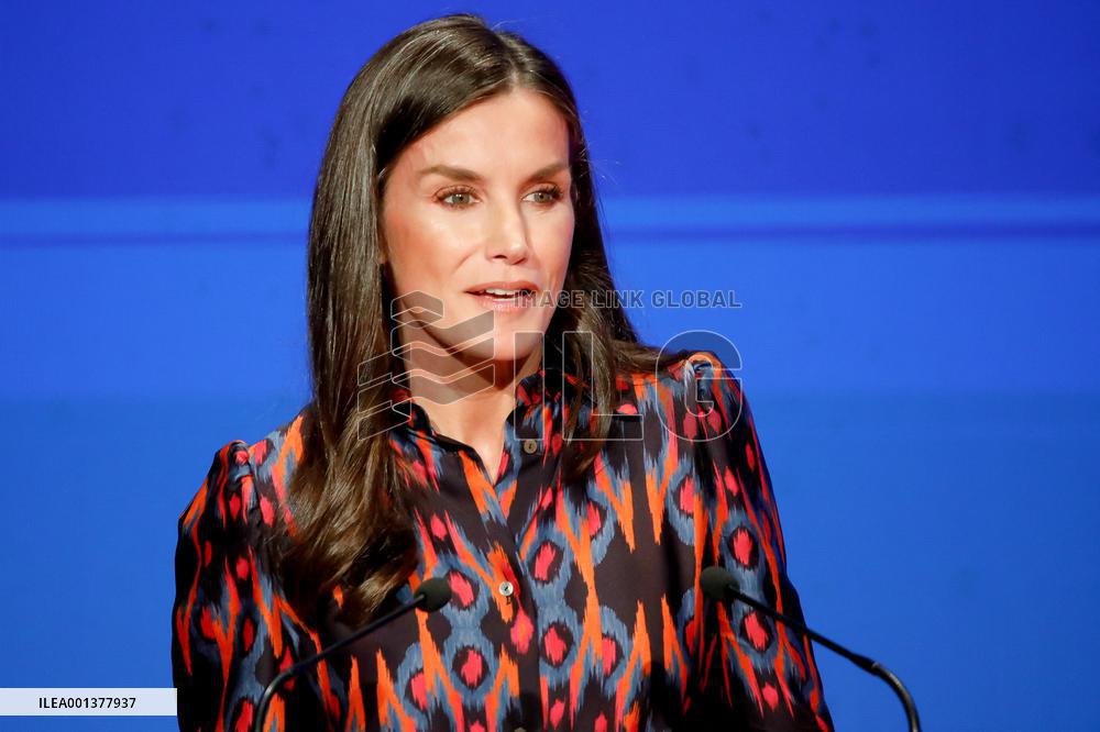 Queen Letizia Presides World Red Cross and Red Crescent Day Event - Madrid