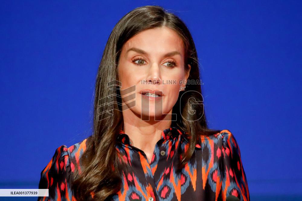 Queen Letizia Presides World Red Cross and Red Crescent Day Event - Madrid