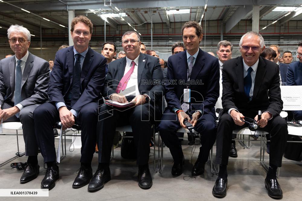 Inauguration of the ACC gigafactory - Billy-Berclau