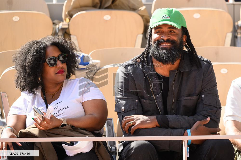 French Open - VIPs In The Stands