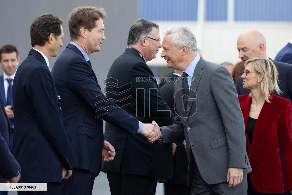 Inauguration of the ACC gigafactory - Billy-Berclau