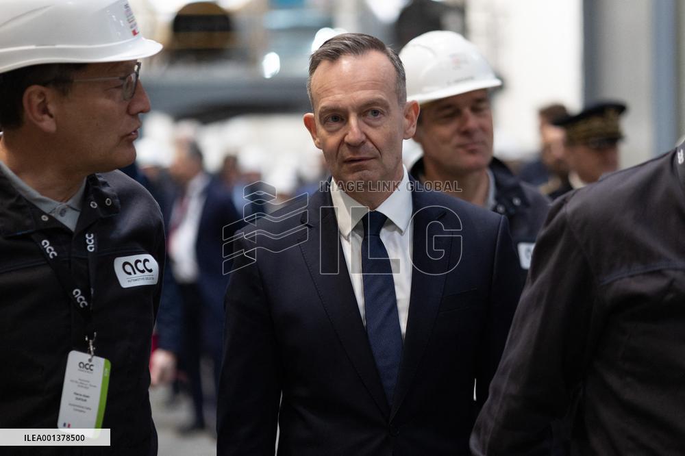 Inauguration of the ACC gigafactory - Billy-Berclau